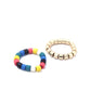 Multi Color Stretch Ring Set