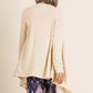 Soft Knit Long Sleeve Open Front Cardigan