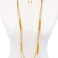 Double Layer Chic Long Necklace And Earring Set