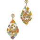 Teardrop Moroccan Pattern Earring