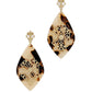 Teardrop Moroccan Pattern Earring