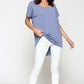 Scoop Neckline Cupro Solid Top