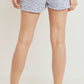 Leopard Printed Terry Short Pants