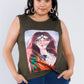 Plus Size Shady Girl Graphic Top