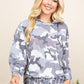 Army Camo French Terry Printed Hoodie