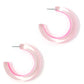 Chic Transparent Hoop Earring