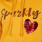 Sparkly Sequins Hoodie Pullover