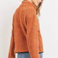 Long Sleeve Half Zipper Pullover Loopie Terry