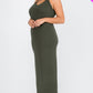 Plus Size Racer Back Maxi Dress