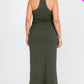 Plus Size Racer Back Maxi Dress