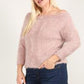 Textured Long Sleeve Top