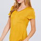 V-neck Rayon Jersey Top