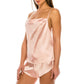 Satin Pj Short Set