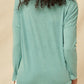 A Mineral Washed Knit Top