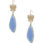 Fashion Butterfly Clear Stone Dangle Earring