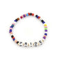 Mama Quote Beaded Stretch Bracelet