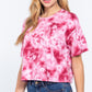 Tie-dye Cotton Jersey Crop Top