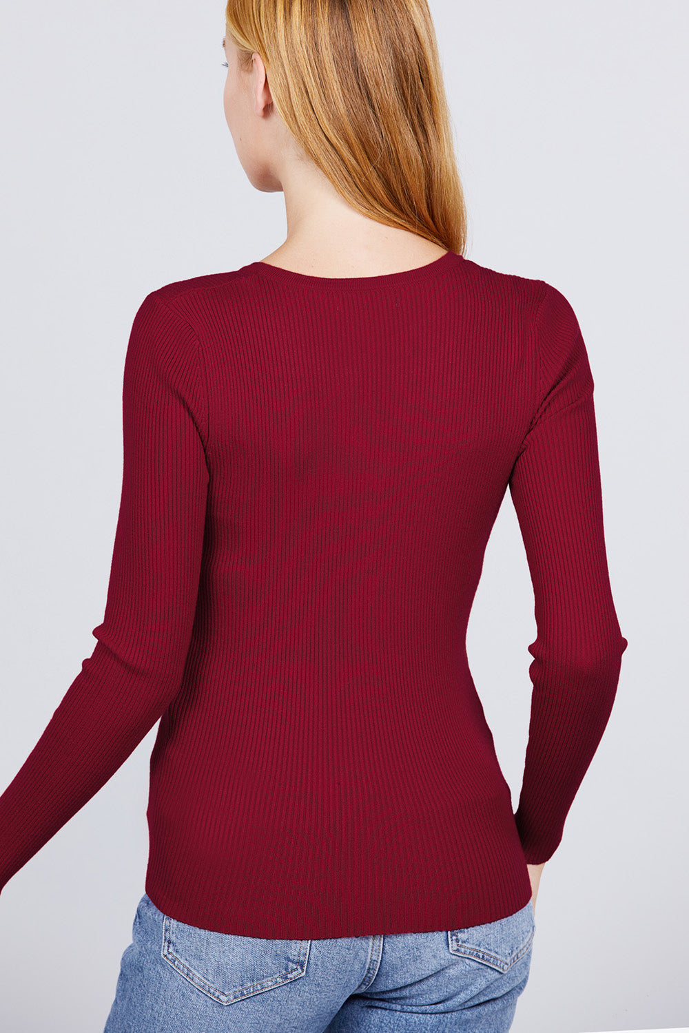 Viscose Henley Sweater