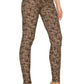 Multi Print, Full Length, High Waisted Leggings In A Fitted Style With An Elastic Waistband