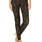 Multi Print, Full Length, High Waisted Leggings In A Fitted Style With An Elastic Waistband