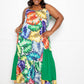 Splice Tropical Dress