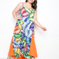 Splice Tropical Dress