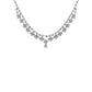 Stylish Rhinestone Design Crystal Necklace