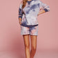 Tie-dye Printed Jersey Top