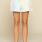 Tie-dye Printed Jersey Shorts