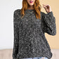 Textured Knitted Sweater