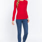 Long Slv Henley Thermal Top