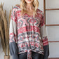 Beautiful Aztec Print Long Sleeve Sweater