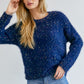 Cute Multi Color Polak Dot Sweater