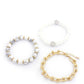 U Link Stone Beaded Bracelet Set.