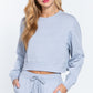 Long Sleeve Crew Neck Sweatshirt