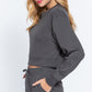 Long Sleeve Crew Neck Sweatshirt