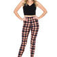 Multi Printed, High Waisted, Leggings With An Elasticized Waist Band