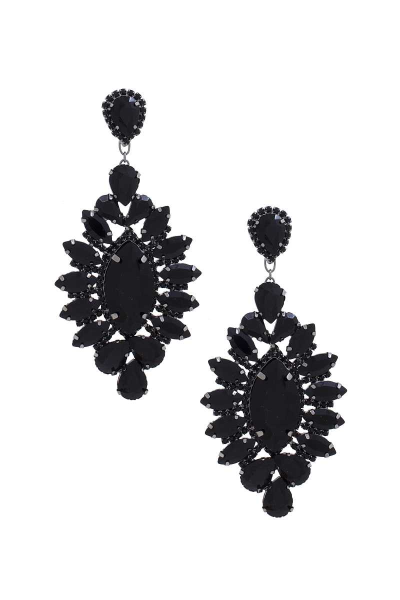 Marquise Rhinestone Dangle Earring