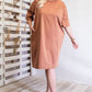 Mineral Washed Loose Fit Dress