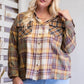 Plaid Mix Button Down Shirt