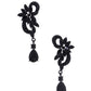 Flower Rhinestone Dangle Earring