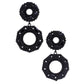 Double Circle Rhinestone Earring