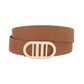 Modern Gridded Oval Standard Belt