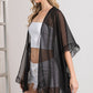 Lightweight Sheer Shawl Cardigan