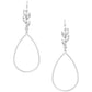 Metal Teardrop Dangle Earring