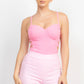 Sweetheart Side Cutouts Bodysuit