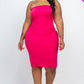 Plus Tube Bodycon Dress