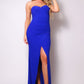 Strapless Sweetheart Maxi Dress