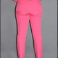 2 Piece Powersuit Blazer & Pants Set With Rhinestone Letterings On Blazer