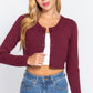 Long Slv Round Neck Viscose Sweater